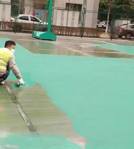淮安球场地面翻新